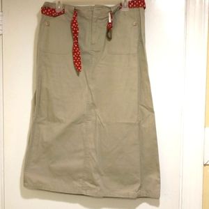 Women Khaki Skirt